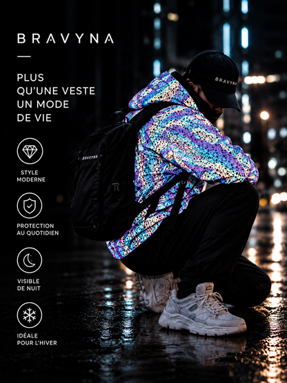 Reflektierende Herrenjacke – Sichtbarkeit & Urbaner Stil