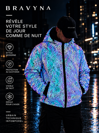 Reflektierende Herrenjacke – Sichtbarkeit & Urbaner Stil