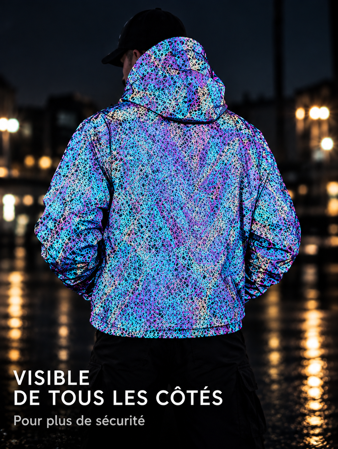 Reflektierende Herrenjacke – Sichtbarkeit & Urbaner Stil