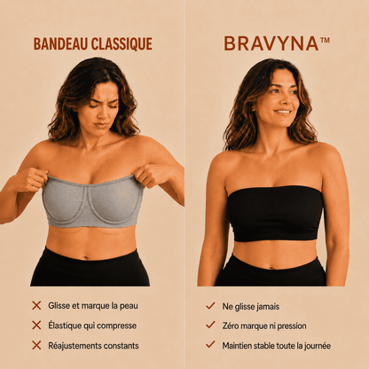 Bravyna strapless push-up bra