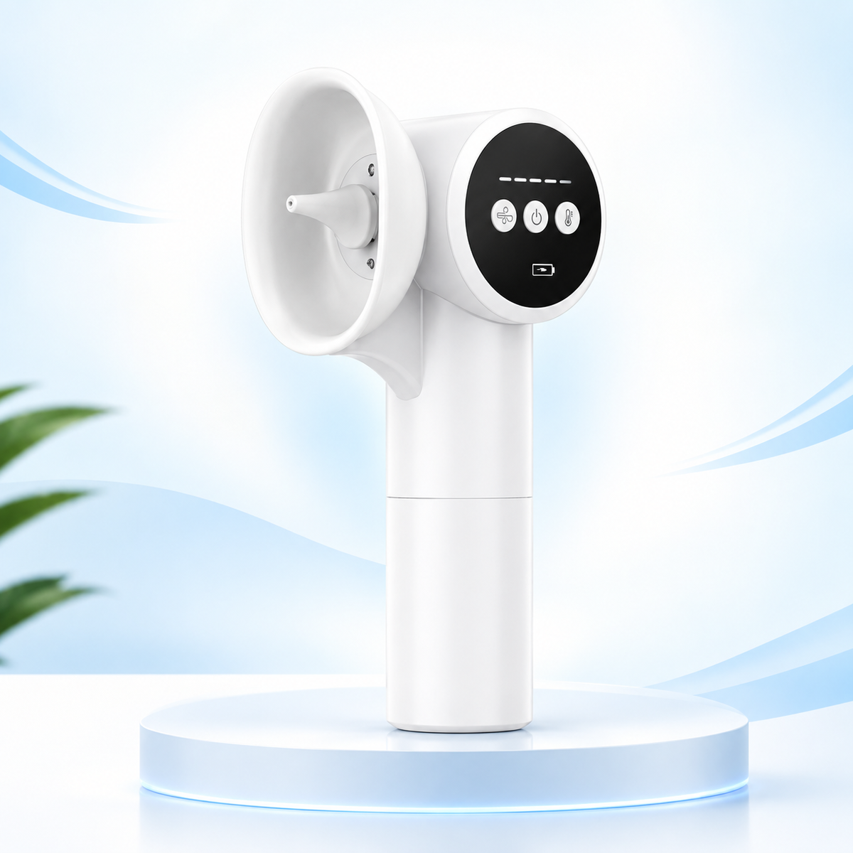 Ohrenreiniger 2-in-1 · Reinigung & Warmlufttrocknung